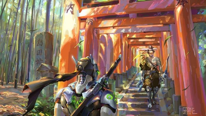 Tổng hợp hình nền desktop Overwatch đẹp cho game thủ (P2) với nhân vật game nữ Overwatch