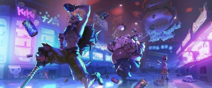 Tổng hợp hình nền desktop Overwatch đẹp cho game thủ (P6) với nhân vật game hoạt hình