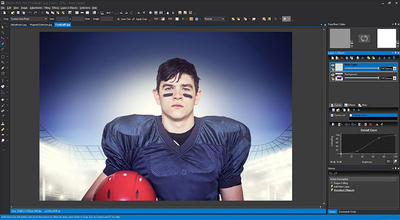 Photo Pos Pro giúp chỉnh sửa ảnh trên máy tính chất lượng cao, không rung mờ