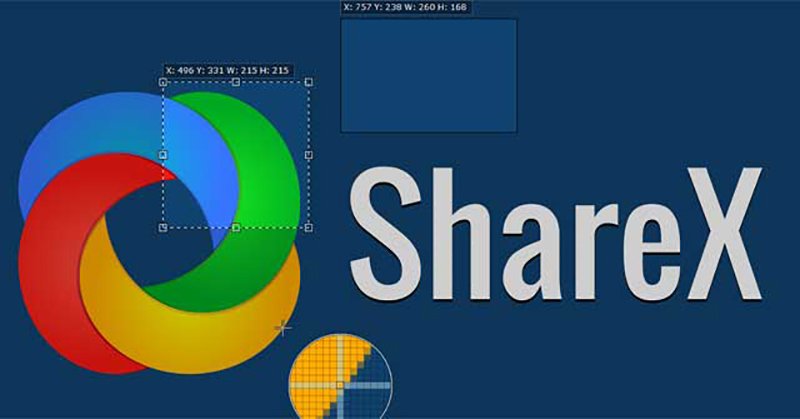 Giao diện tối giản của ShareX, một phần mềm quay màn hình máy tính nhẹ và đa năng