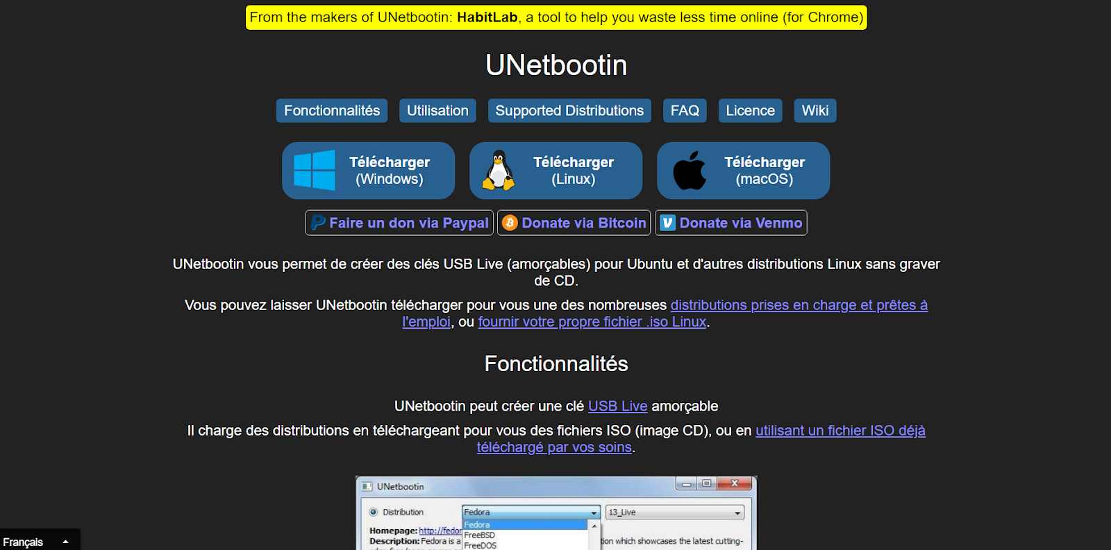 Giao diện UNetbootin hỗ trợ cài đặt Android trên PC