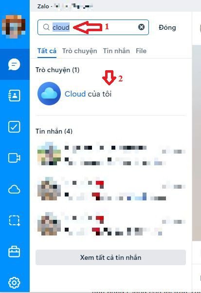 Hướng dẫn chia sẻ file bằng tính năng Truyền file Cloud Zalo