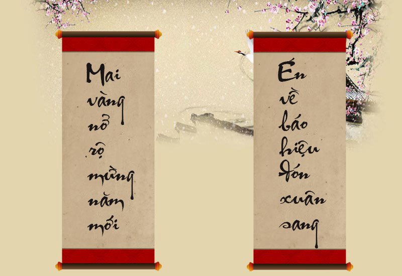 Viết câu đối lên ảnh trong Photoshop