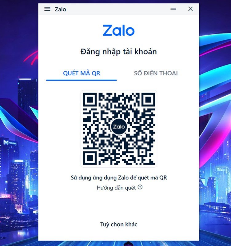 Xác nhận đăng nhập Zalo trên điện thoại