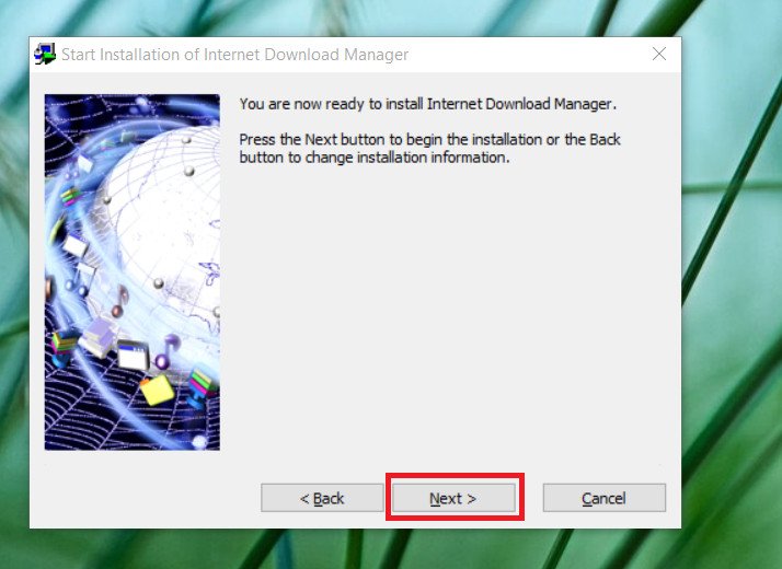 Xác nhận sẵn sàng cài đặt IDM