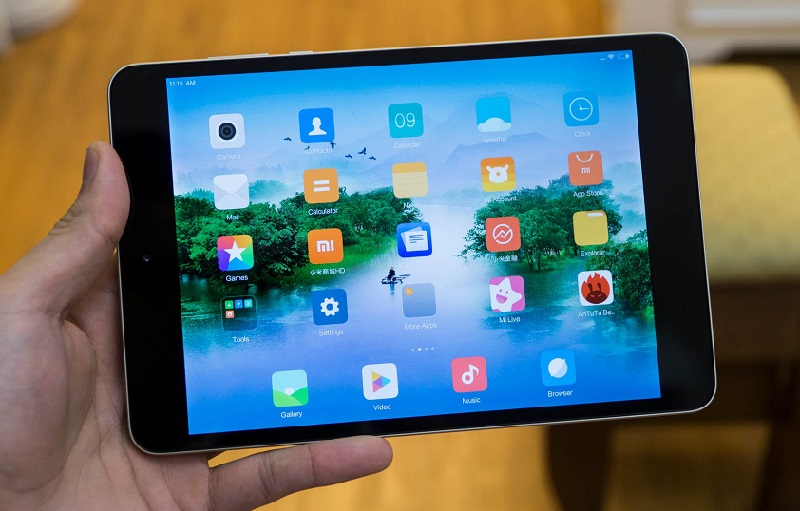 Màn hình 8.0 inch của Xiaomi MiPad 4 hiển thị rõ nét