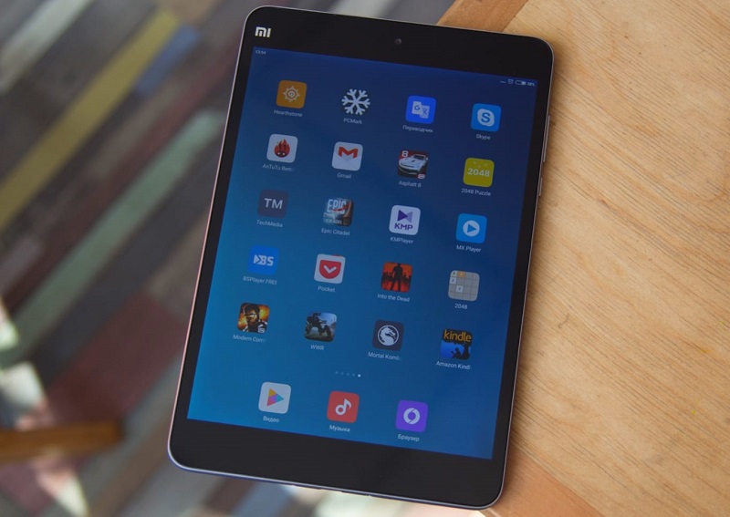 Thiết kế lưng cong và mặt kính của Xiaomi MiPad 4