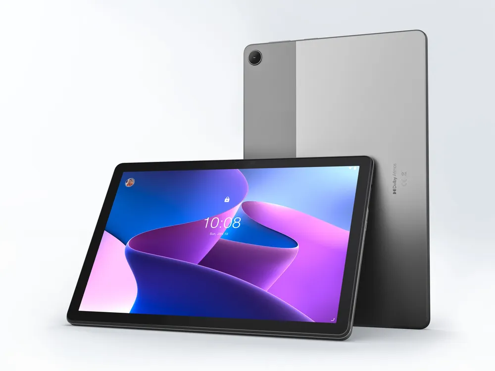 Máy tính bảng Lenovo Tab M10 Thế hệ thứ 3 với màn hình khóa hiển thị