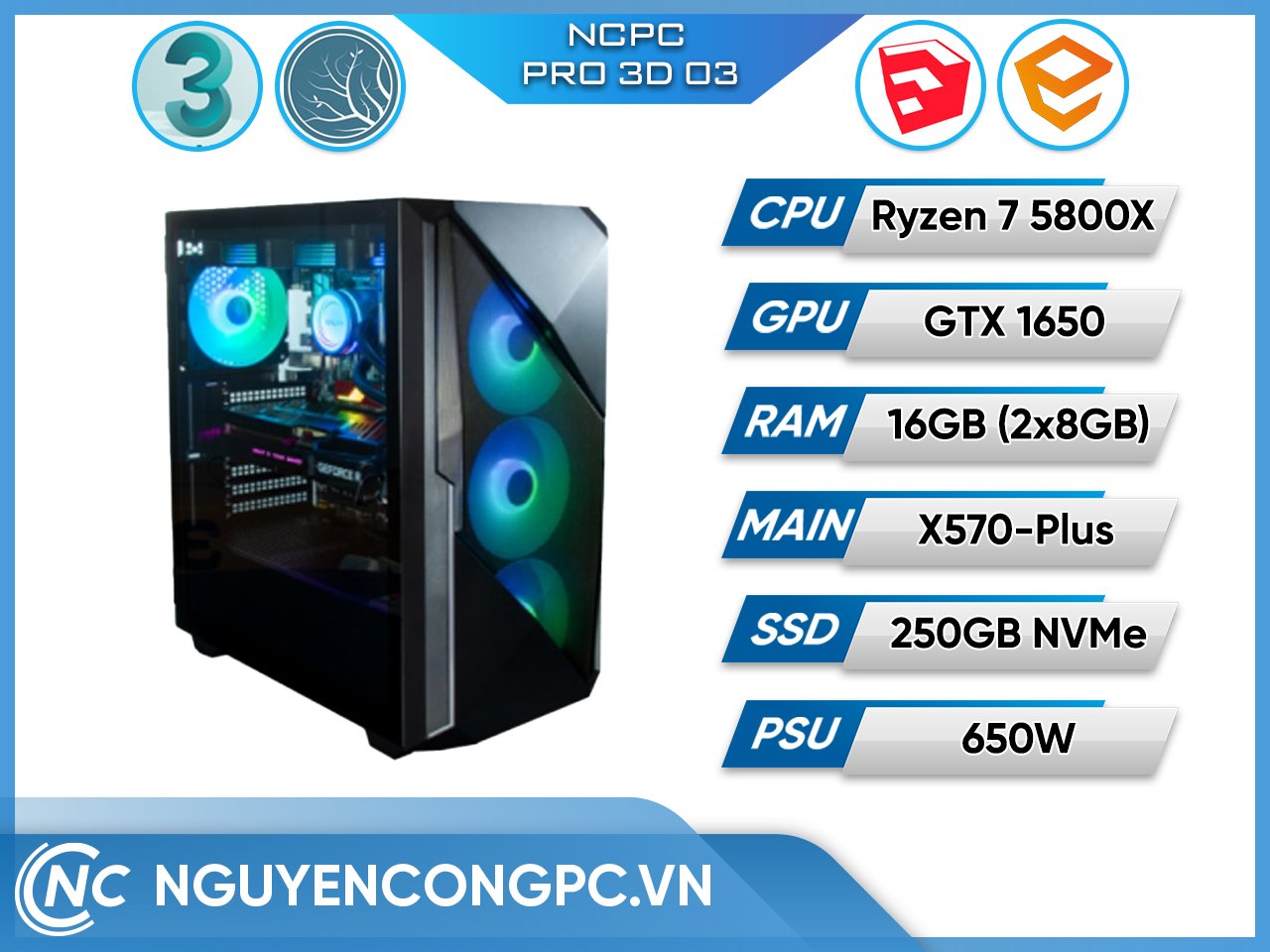 Cấu hình máy tính render 3D chuyên nghiệp tối ưu hiệu suất