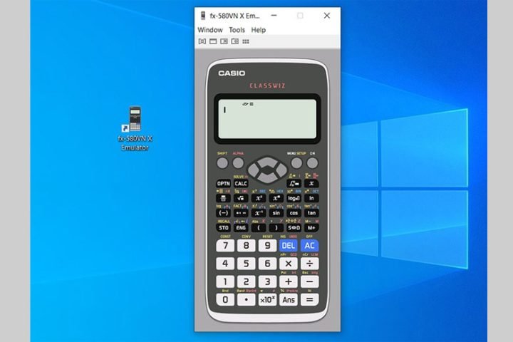 máy tính casio giả lập pc