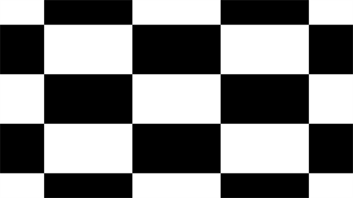 Mô tả sự khác biệt màu sắc trên màn hình máy tính, thể hiện độ tương phản giữa các gam màu đen và trắng.