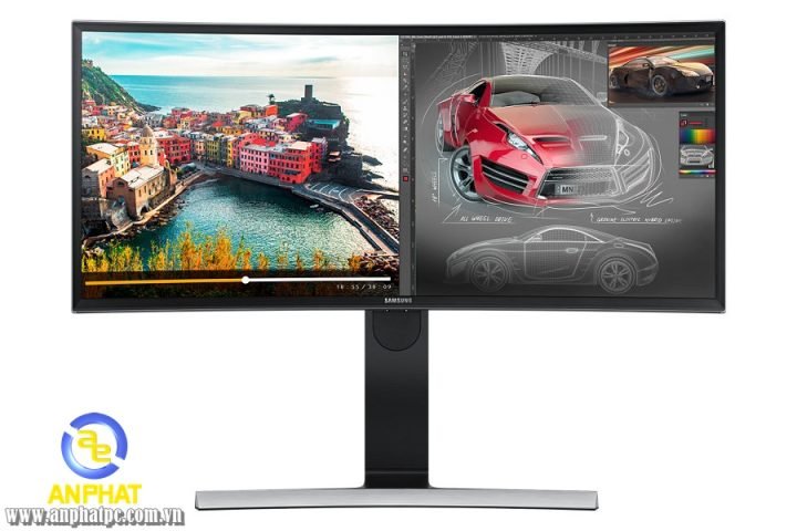 Màn hình máy tính Samsung 29 inch nhìn từ phía trước