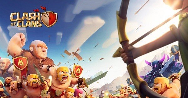 Giao diện màn hình Clash of Clans khi chơi trên máy tính, PC