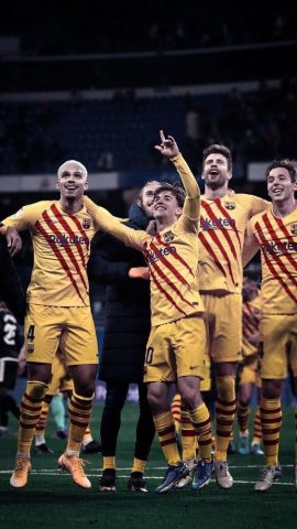 Hình nền Barca ăn mừng