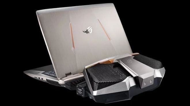 Máy tính xách tay đắt nhất Asus ROG GX800VH với hệ thống tản nhiệt nước độc đáo