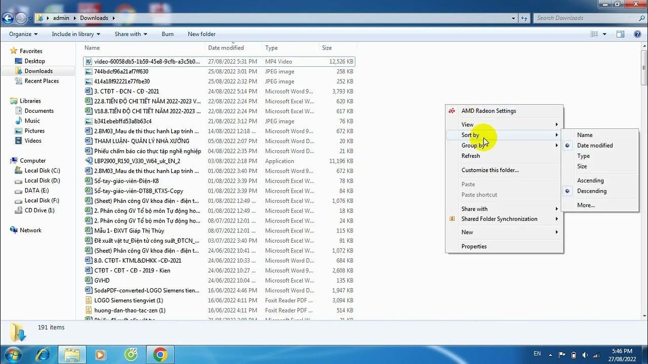 sao lưu dữ liệu quan trọng