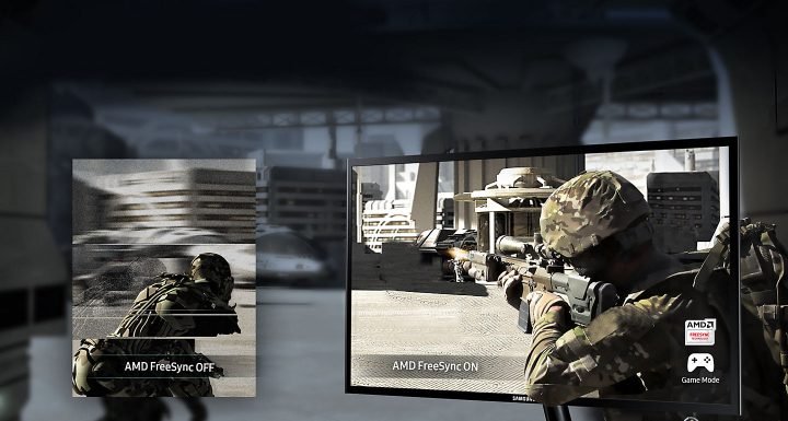 Màn hình Samsung LS27F350FHEXXV 27 inch với công nghệ AMD FreeSync cho trải nghiệm gaming mượt mà