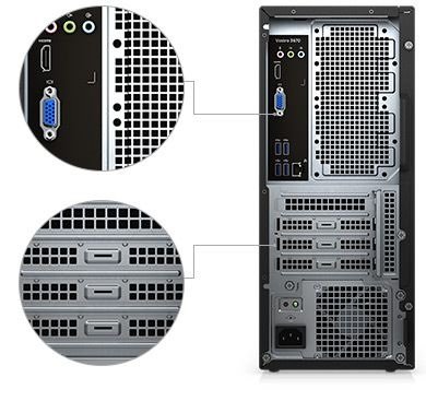 Máy tính Dell i5 RAM 4GB - Tản nhiệt hiệu quả