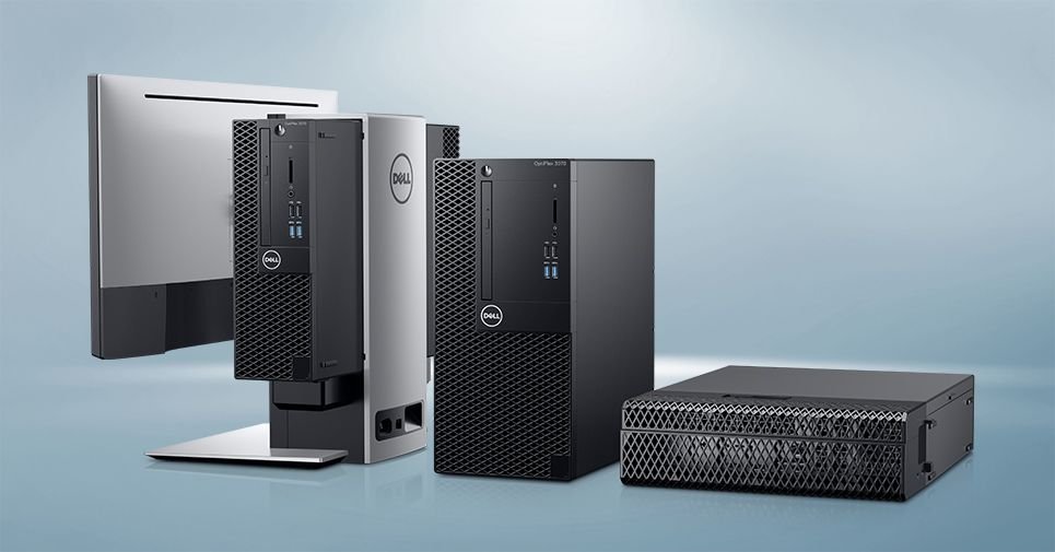 Máy tính để bàn Dell OptiPlex 3070 SFF mặt trước