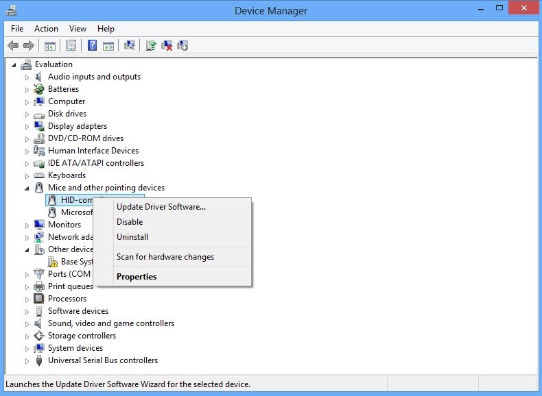 Giao diện Device Manager liệt kê các thiết bị và driver trên máy tính mới mua