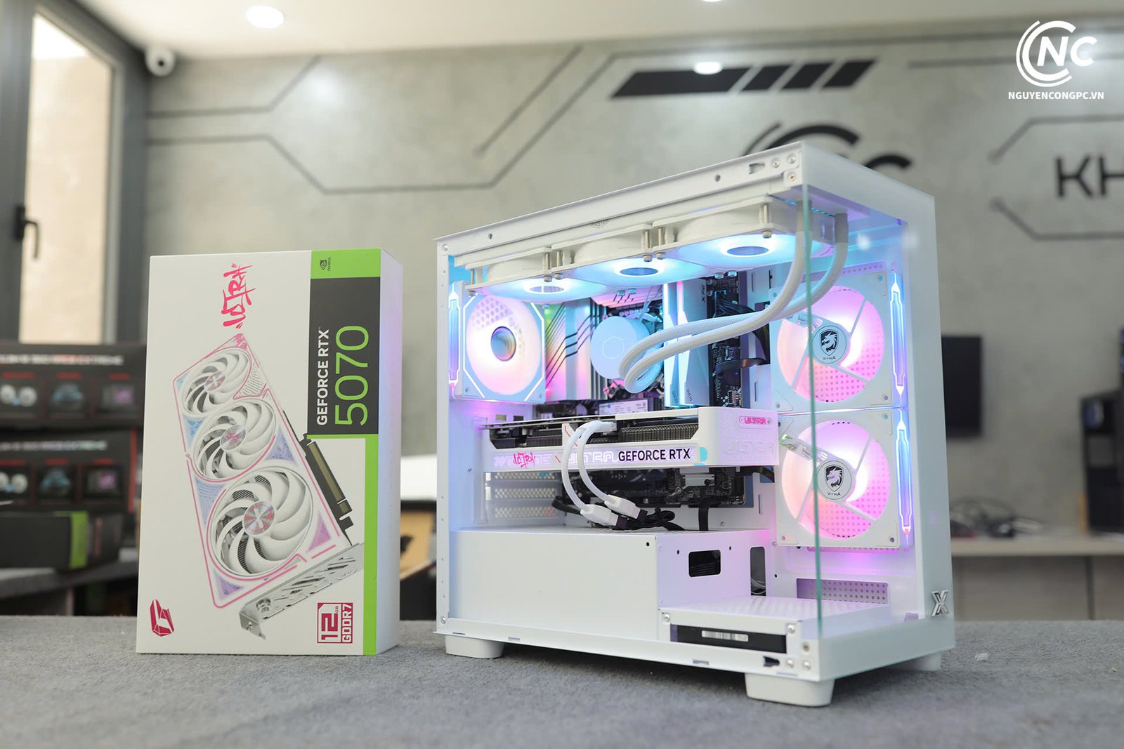 PC Gaming cấu hình cao cùng màn hình máy tính gaming giá rẻ chất lượng