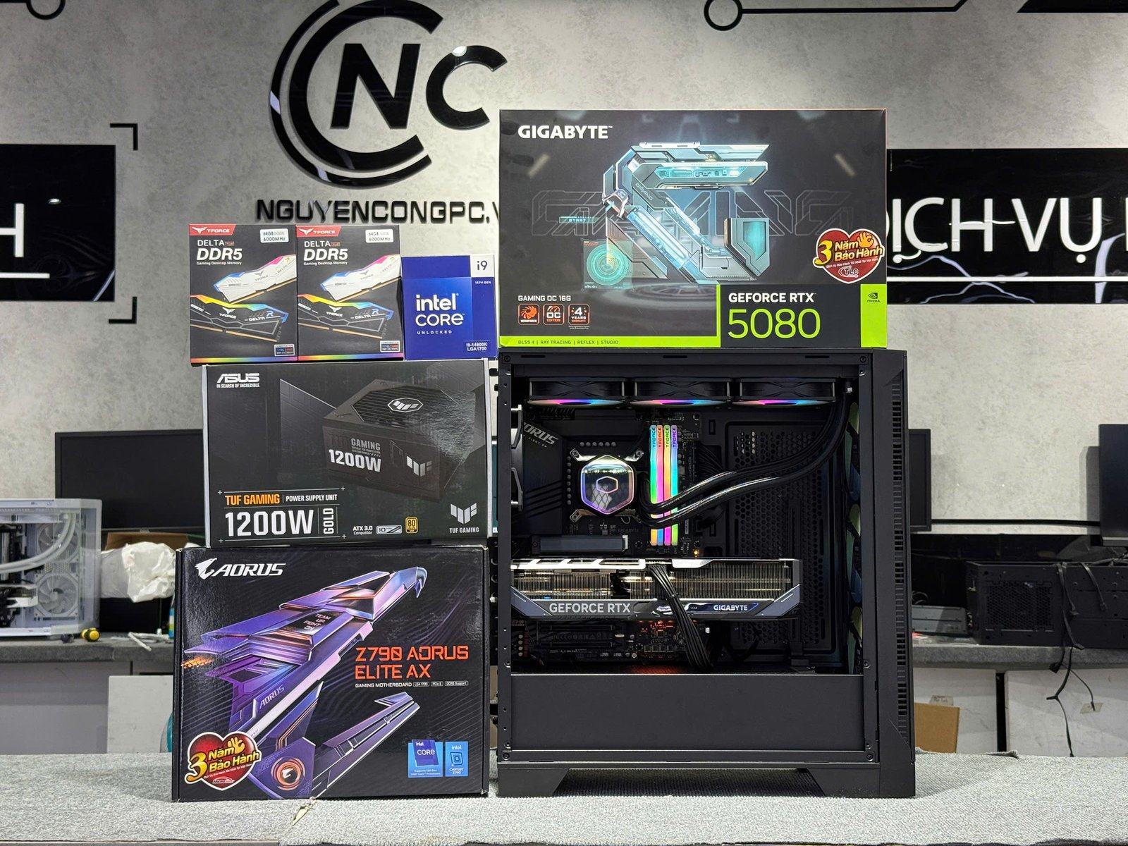 Bộ PC đồ họa cao cấp Core i9-14900K, giải pháp phần mềm tối ưu máy tính hiệu quả