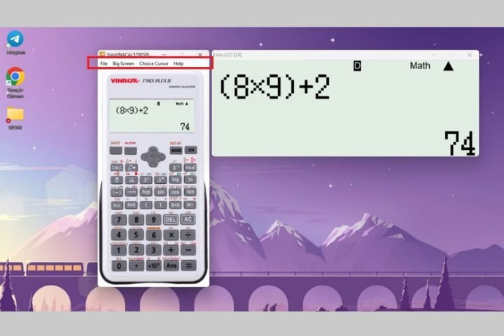 máy tính casio giả lập pc