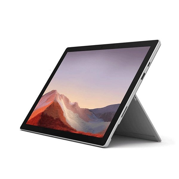 Máy tính bảng Surface Pro 7 với thiết kế tối giản, màn hình cảm ứng