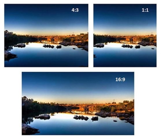 Tỷ lệ khung hình trên màn hình máy tính và tivi