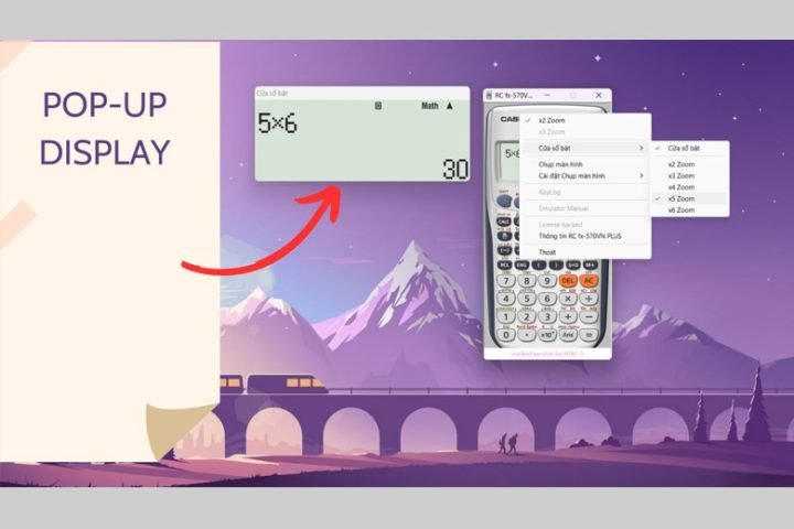 máy tính casio giả lập pc