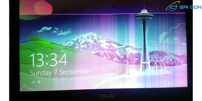 Màn hình máy tính gặp lỗi sai lệch màu sắc