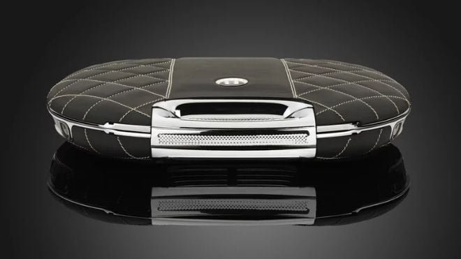 Máy tính xách tay đắt nhất Ego for Bentley với thiết kế vỏ da sang trọng