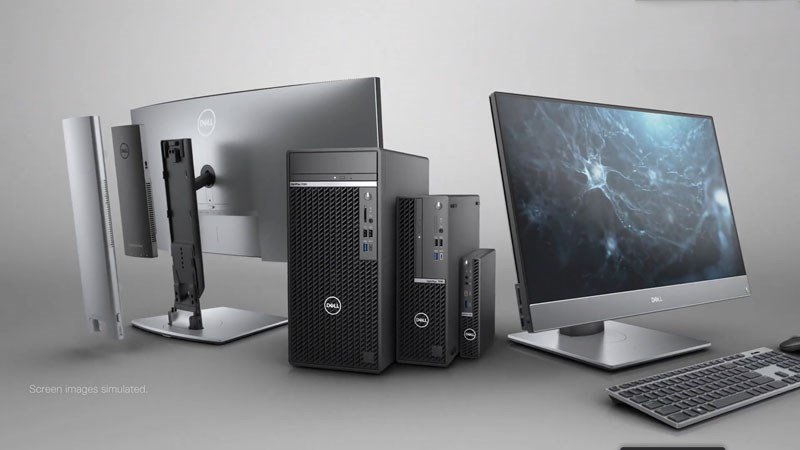 Máy tính All In One Dell OptiPlex 7490 i7 11700 GTX 1650 chơi game