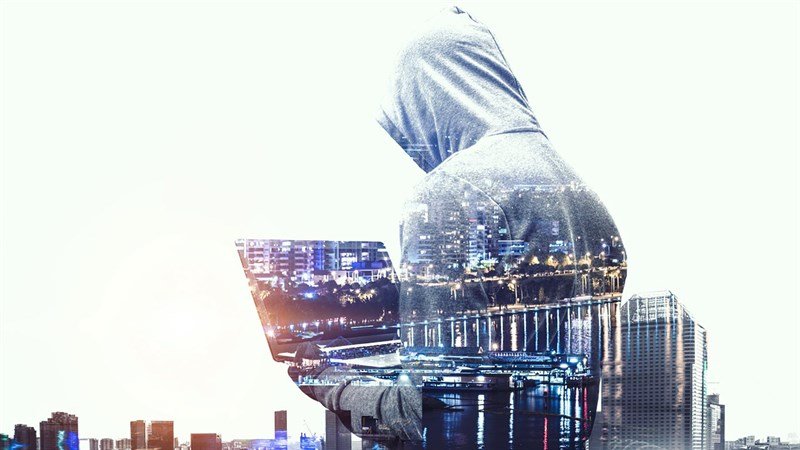 Ảnh nền chất cho máy tính: Giao diện hacker với các con số và dữ liệu nhị phân