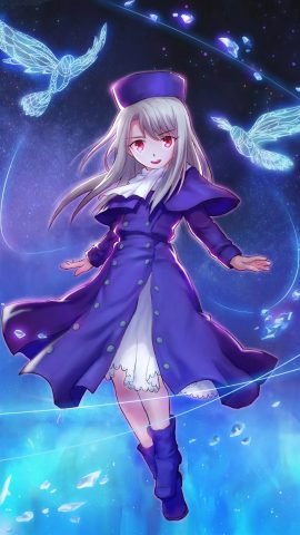 Hình nền điện thoại dễ thương anime - Mùa đông ấm áp