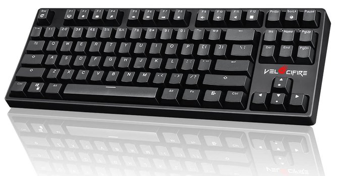 Bàn phím chơi game không dây Velocifire TKL02 nhỏ gọn