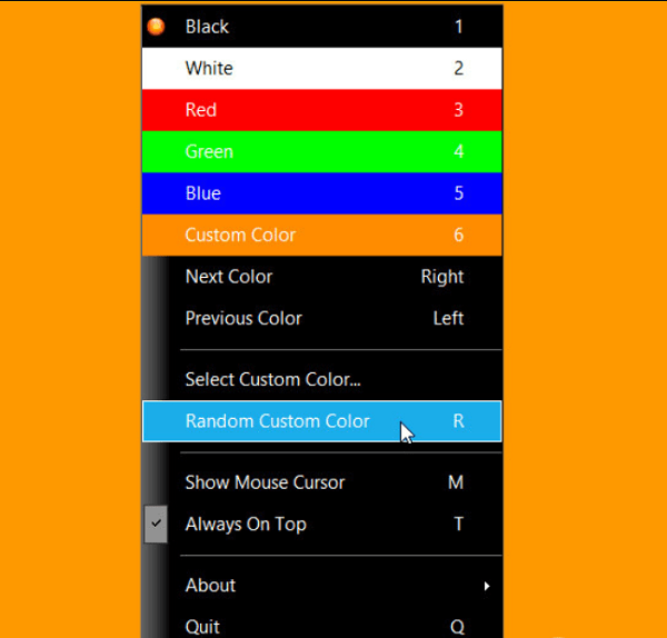 Ứng dụng InjuredPixels hỗ trợ test điểm chết màn hình Windows