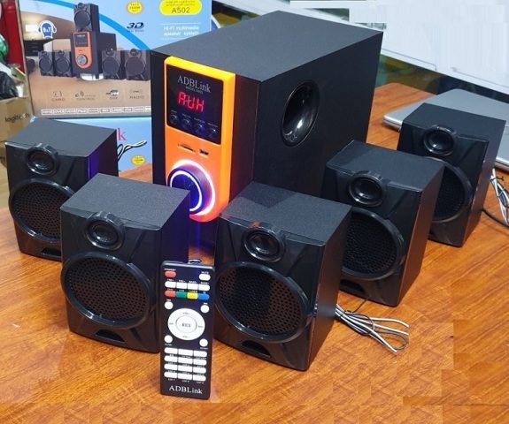 Loa 5.1 ADBLink A502 với chế độ chờ tiết kiệm điện thông minh