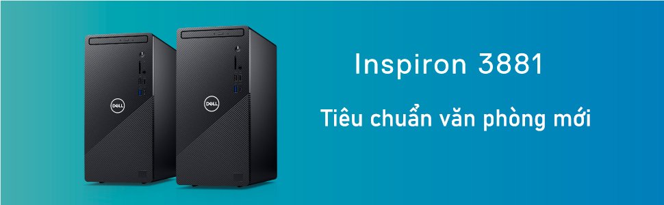 Máy tính đồng bộ Dell Inspiron 3891 Mini Tower