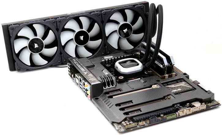 Hệ thống làm mát bằng chất lỏng Corsair H150i cho hiệu suất cao