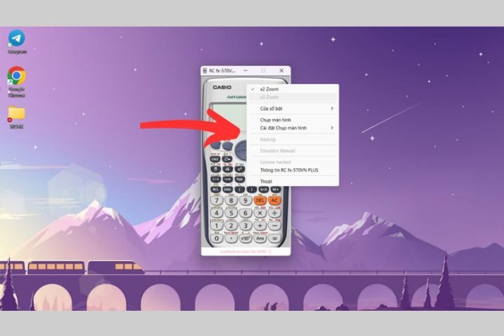 máy tính casio giả lập pc