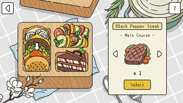 Chế biến bữa ăn cho người yêu và thú cưng trong game nuôi mèo trên máy tính Adorable Home