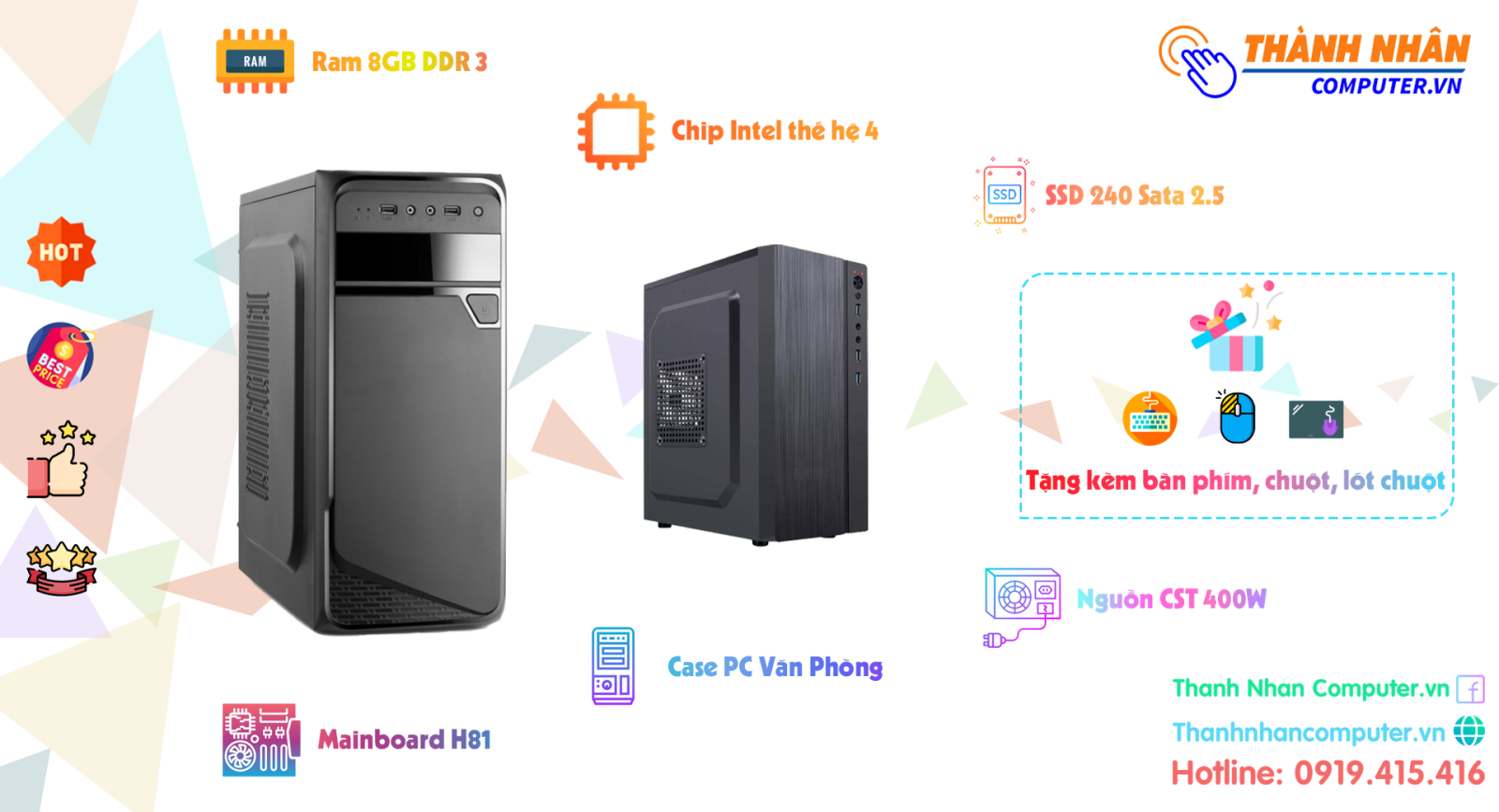 Mua máy tính giá rẻ TPHCM - Lợi ích máy tính văn phòng chất lượng