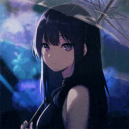 Hình nền Anime động cho máy tính cô gái xinh xắn