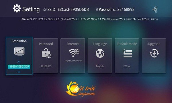 Phụ kiện EZCast M2 hỗ trợ kết nối không dây điện thoại với máy tính