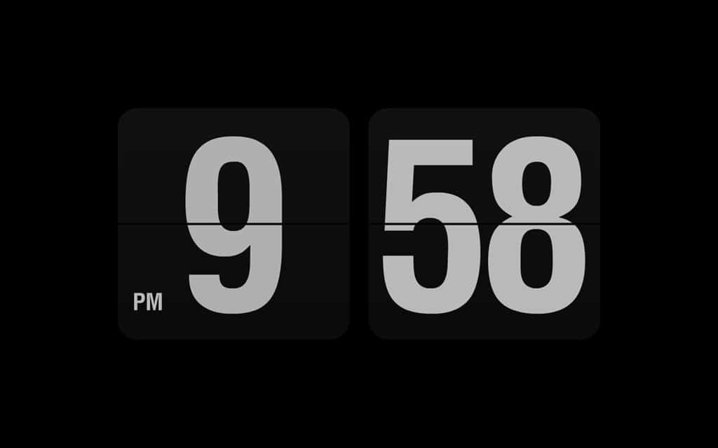 Hình nền đồng hồ cho máy tính: Fliqlo đồng hồ màn hình chờ đẹp nhất cho Windows
