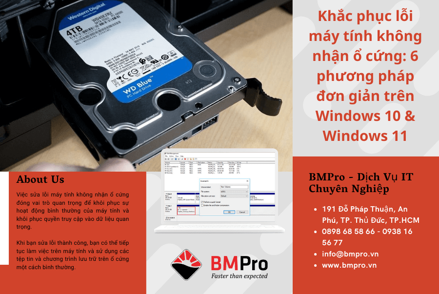 Khám Phá Các Loại Ổ Cứng Máy Tính: Từ HDD Truyền Thống Đến SSD Hiện Đại Và Cách Khắc Phục Lỗi