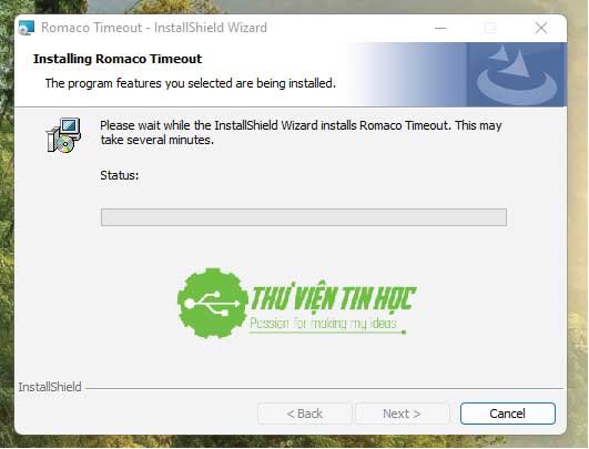 Bắt đầu quá trình cài đặt phần mềm quản lý thời gian sử dụng máy tính