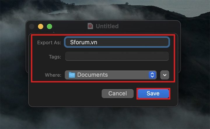 Cách ghi âm trên máy tính MacOS bước 6