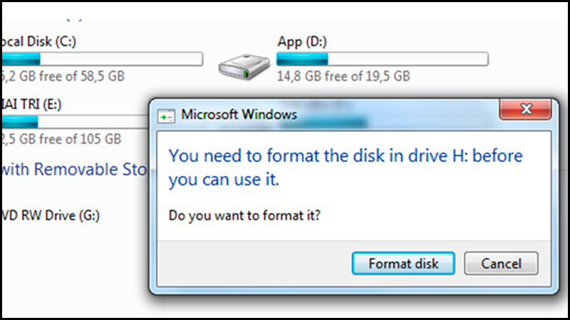 Sửa Lỗi USB Đòi Format Khi Cắm Vào Máy Tính Hiệu Quả